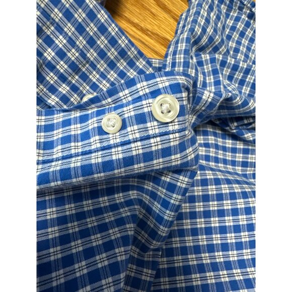 Brooks Brothers Regent Plaid Button-Down Long Sleeve Shirt Size M - Picture 6 of 10